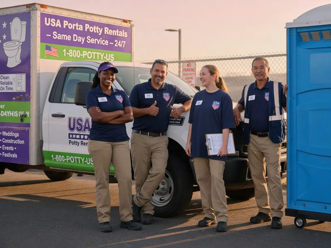 Porta Potty Rental company in Spring Hope, NC